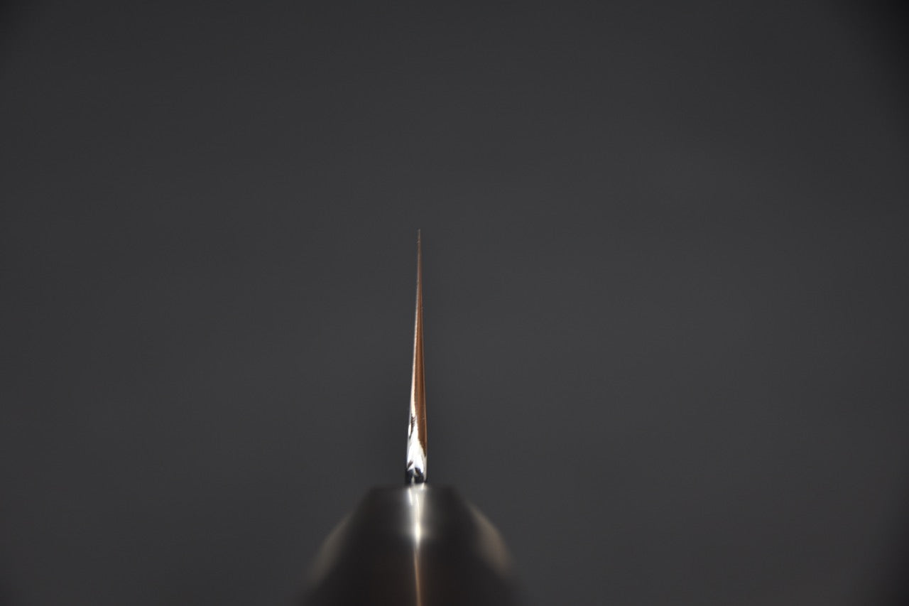 Hitohira Kikuchiyo Rou Ginsan Poli Miroir Complet Santoku Ébène