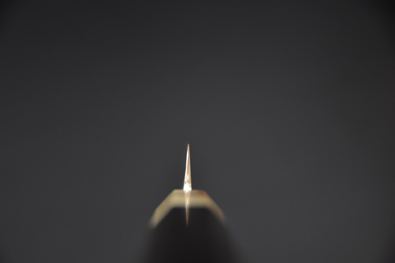 Hitohira Kikuchiyo Rou Ginsan Poli Miroir Petty 135mm Ebony