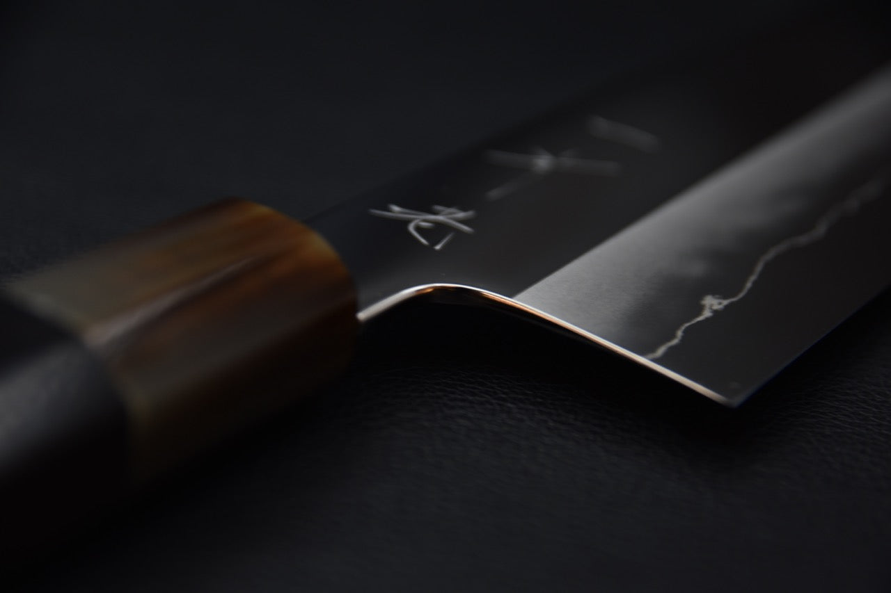 Hitohira Kikuchiyo Rou Silver #3 Miroir Nakiri Ébène