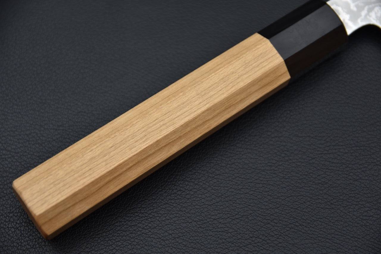 Hitohira Kikuchiyo Rou VG-10 Sakura Damascus Gyuto 240mm