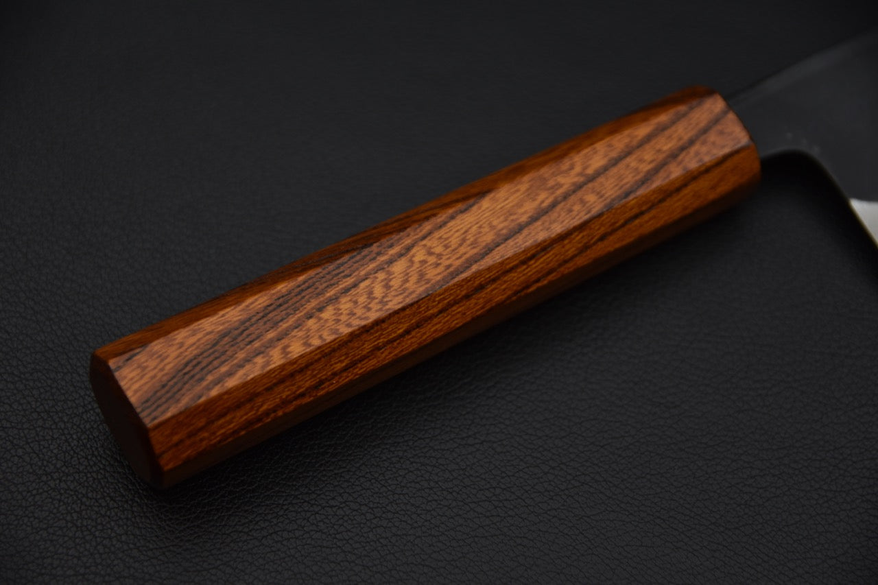 Hitohira MS Kurouchi Shirogami #2 Bunka 170mm Keyaki Zelkova