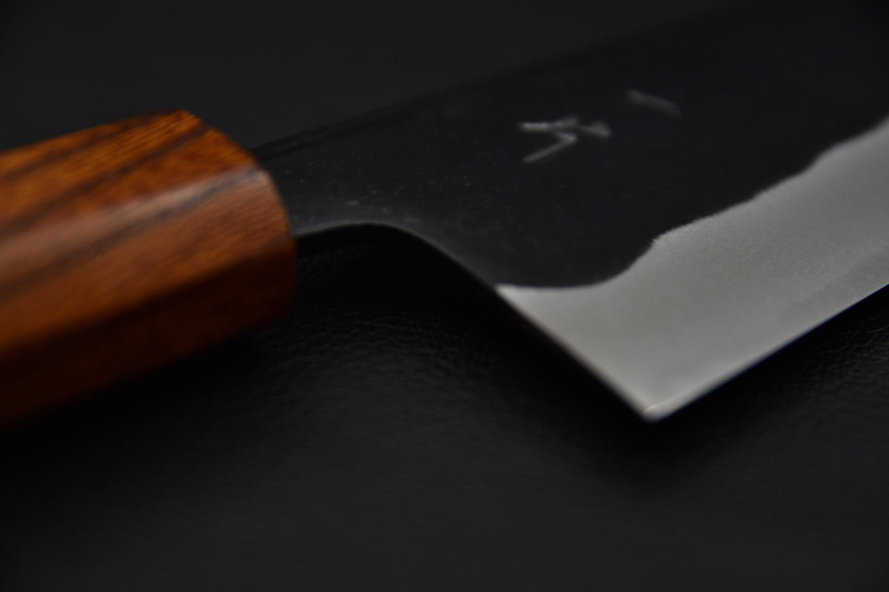 Hitohira MS Kurouchi Shirogami #2 Bunka 170mm Keyaki Zelkova