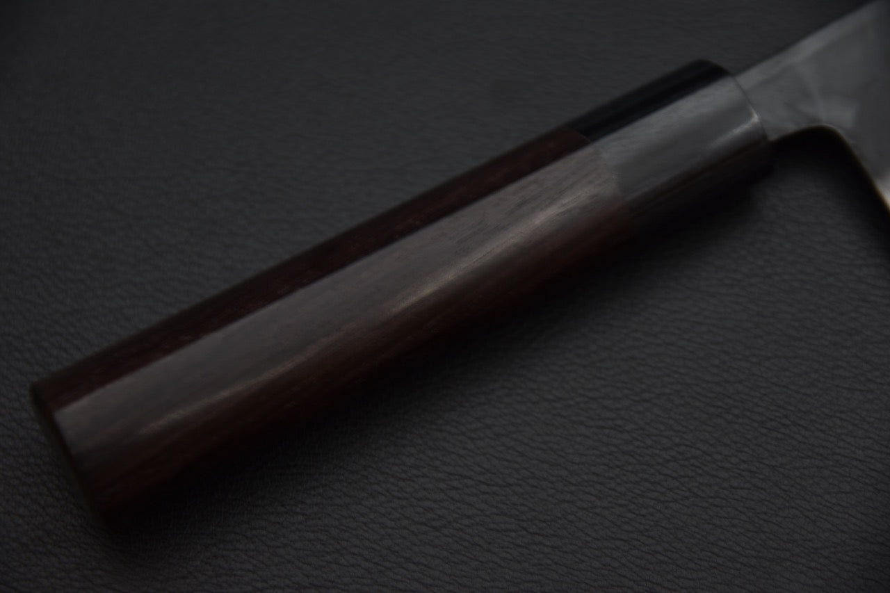 Hitohira MS Kurouchi Shirogami #2 Nakiri Bois de Rose