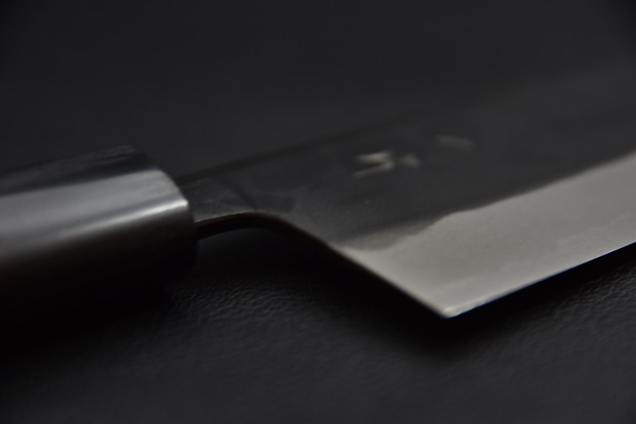 Hitohira MS Kurouchi Shirogami #2 Nakiri Bois de Rose