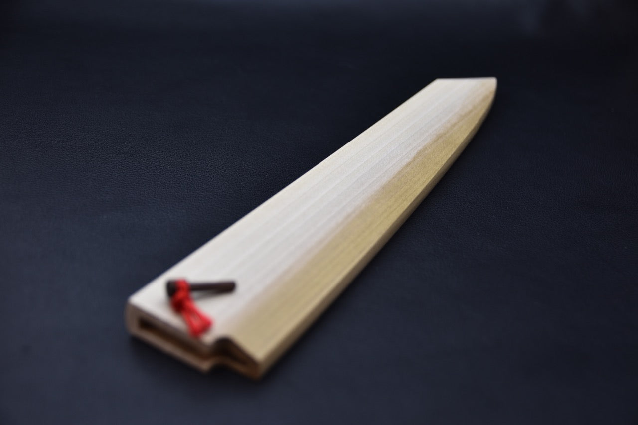 Profil de la saya kiritsuke en bois Ho pour lame 270 mm