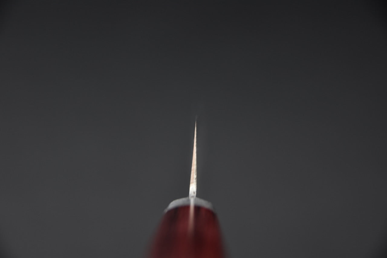 Hitohira NM V10 Damascus Santoku 130mm Pakka