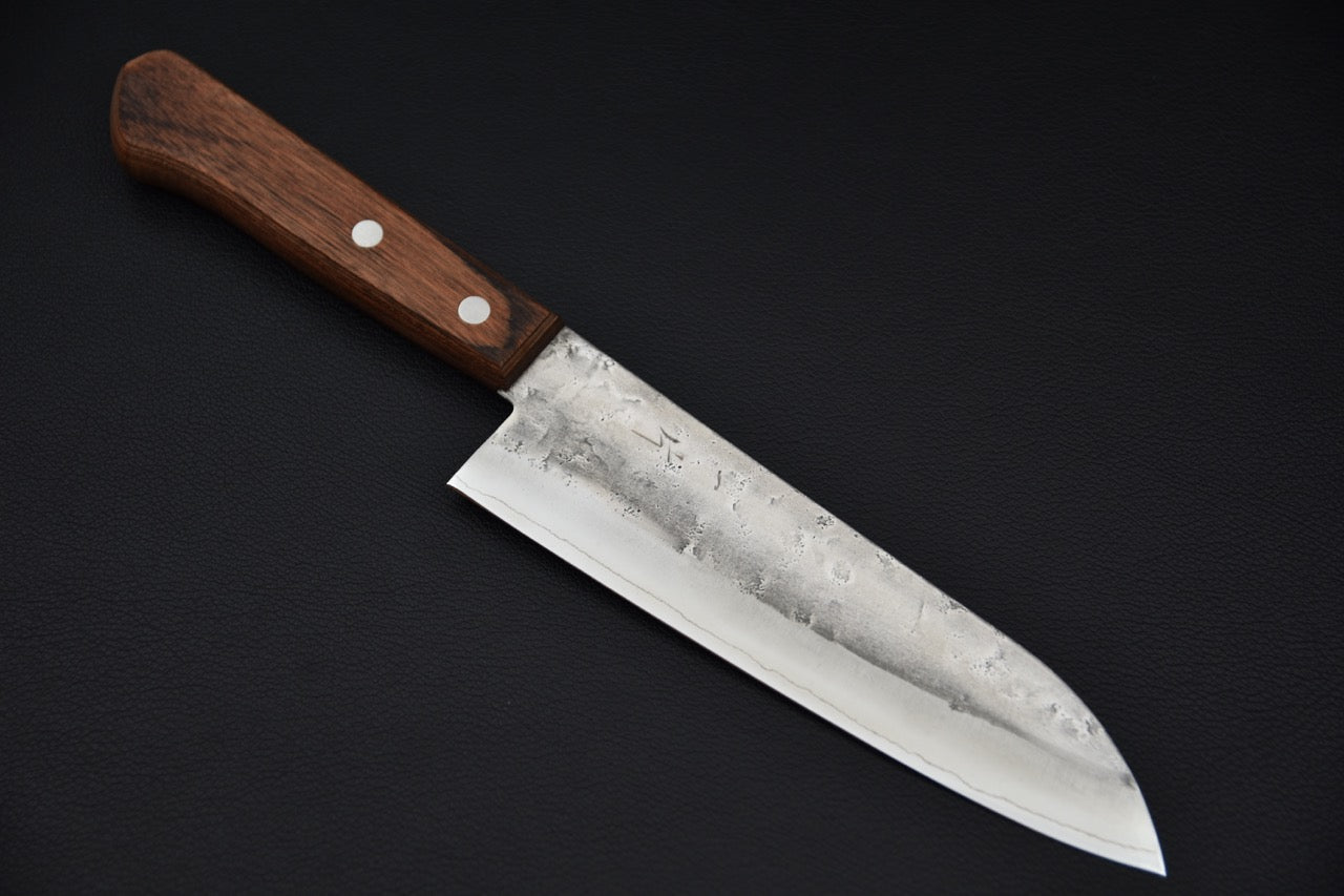 Hitohira Futana S3 Nashiji Santoku 165mm Pakka (Sans bolster)
