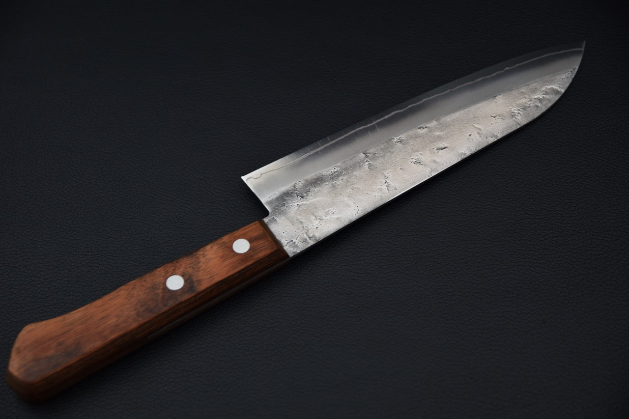 Hitohira Futana S3 Nashiji Santoku 165mm Pakka (Sans bolster)