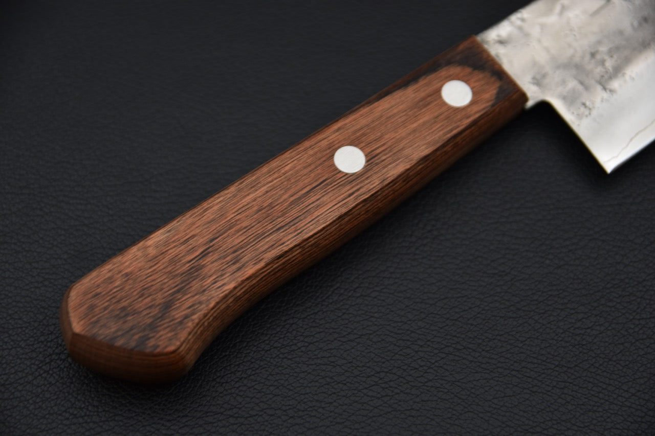 Hitohira Futana S3 Nashiji Santoku 165mm Pakka (Sans bolster)