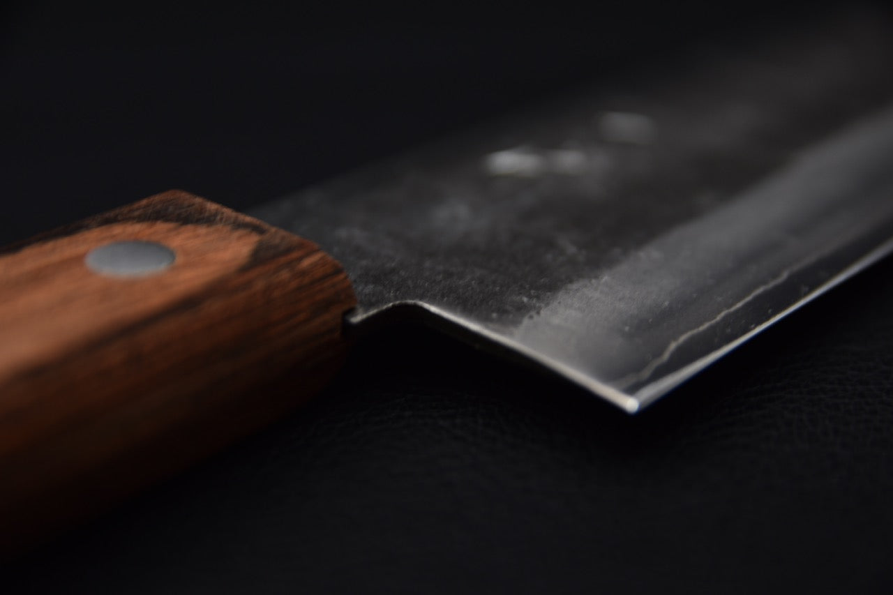 Hitohira Futana S3 Nashiji Santoku 165mm Pakka (Sans bolster)