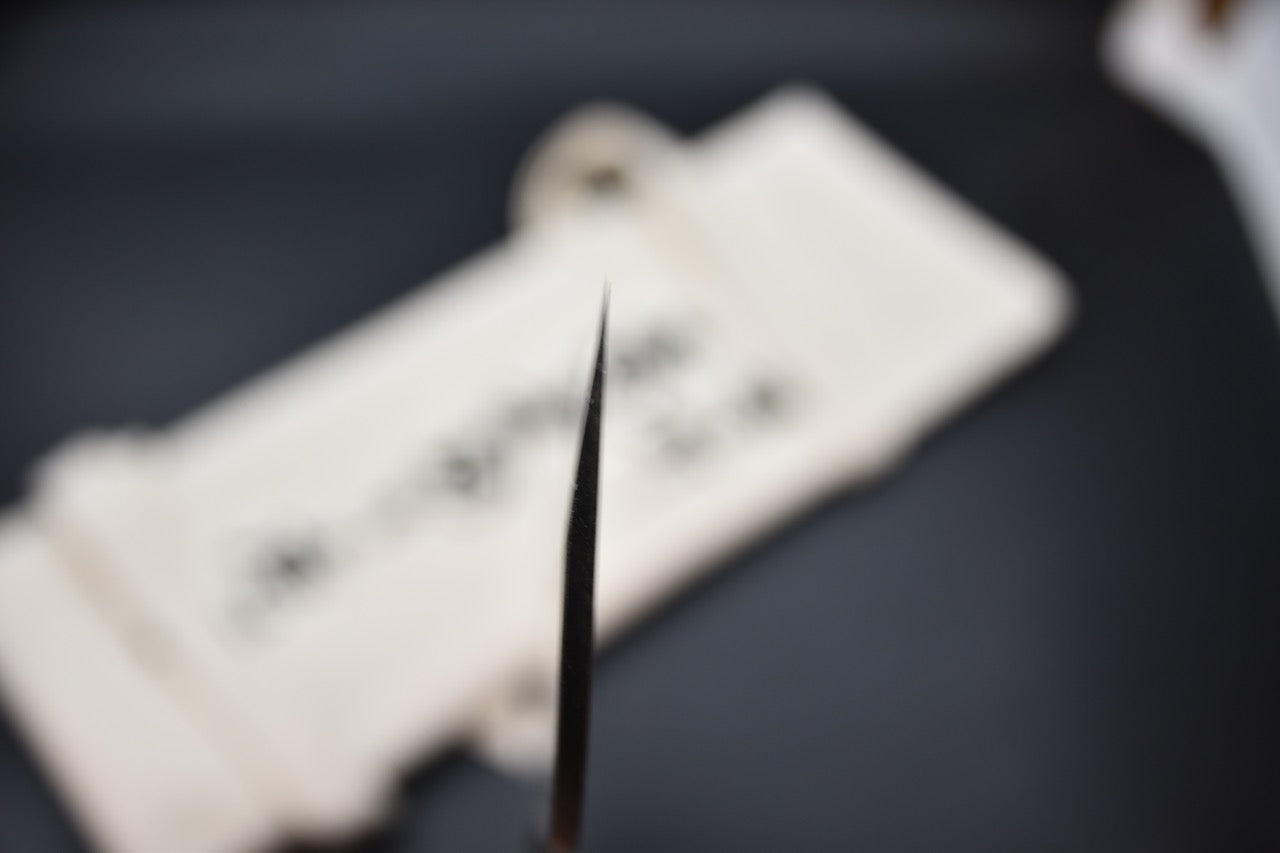 Hitohira Shirogami #2 Kurouchi Sobakiri 330mm Noyer