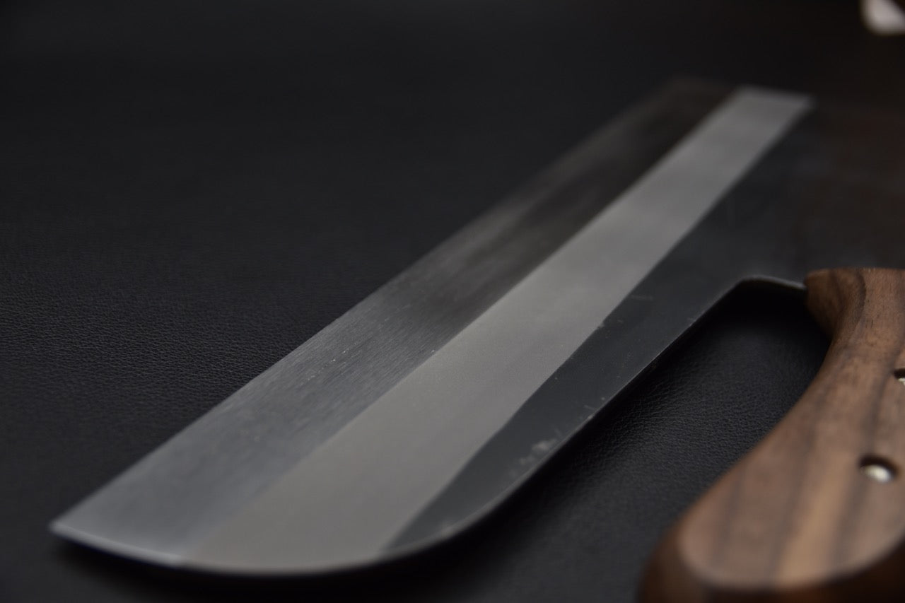  couteau japonais profil complet sobakiri lame brute et biseau poli 