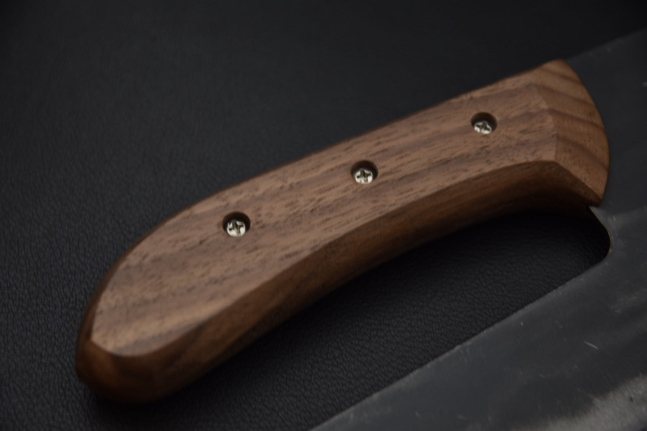 Hitohira Shirogami #2 Kurouchi Sobakiri 330mm Noyer