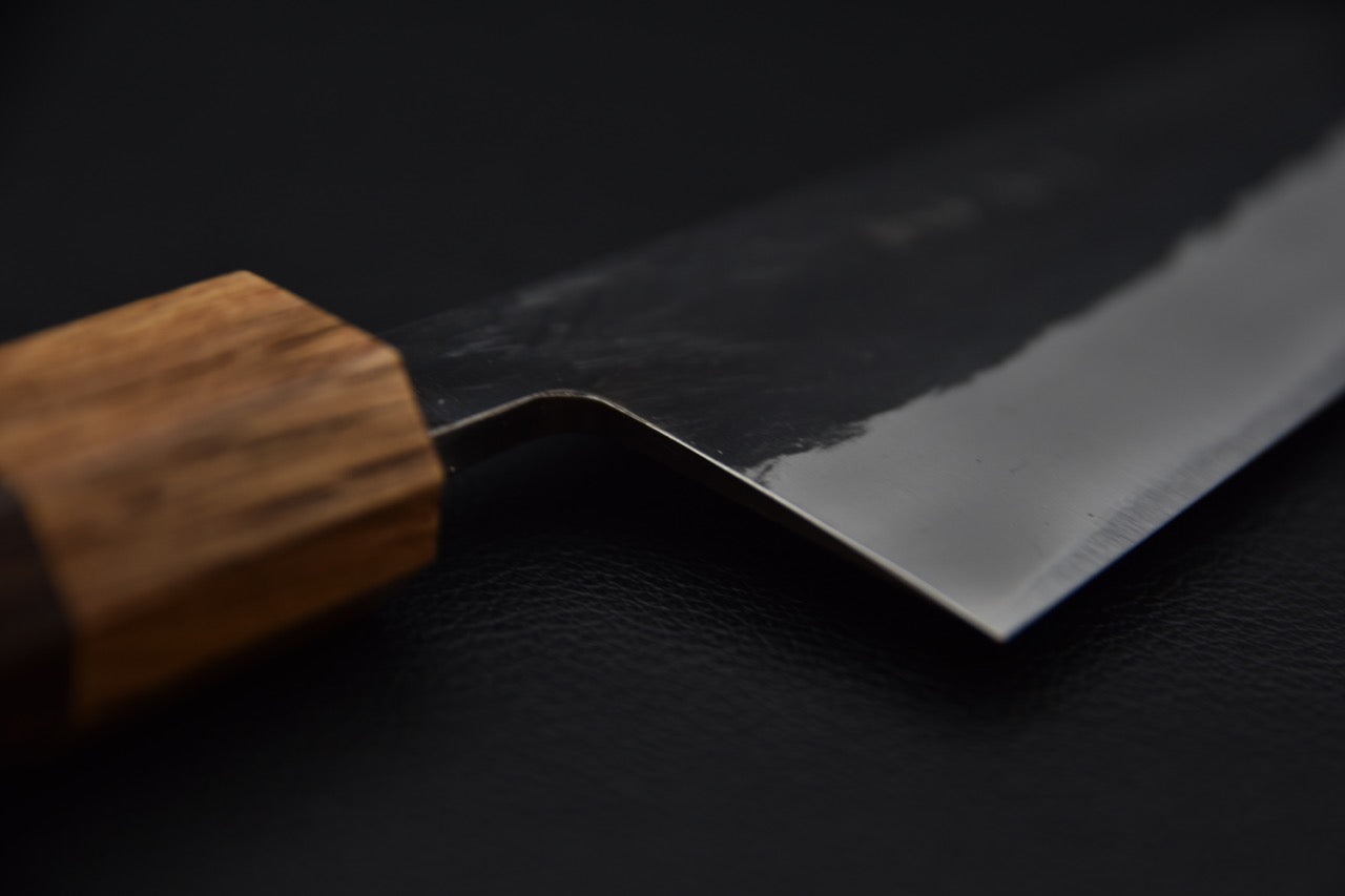 Hitohira TD Aogami #2 Kurouchi Bunka 170mm Tagayasan