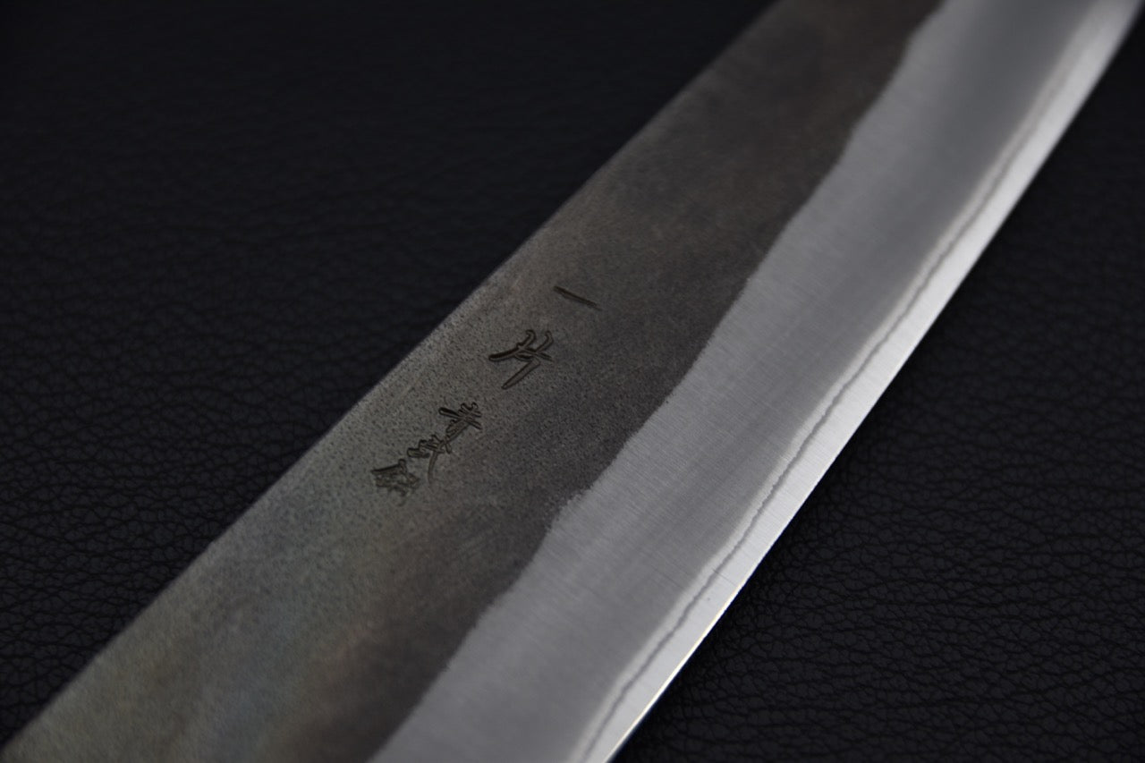 Hitohira TD Aogami #2 Kurouchi Honesuki Kaku 150mm Padouk