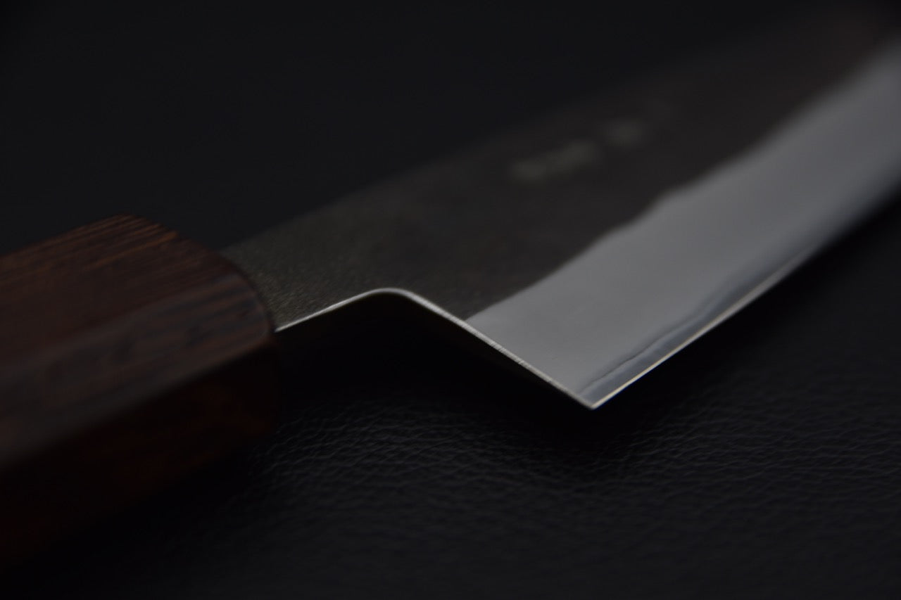 Hitohira TD Aogami #2 Kurouchi Honesuki Kaku 150mm Padouk