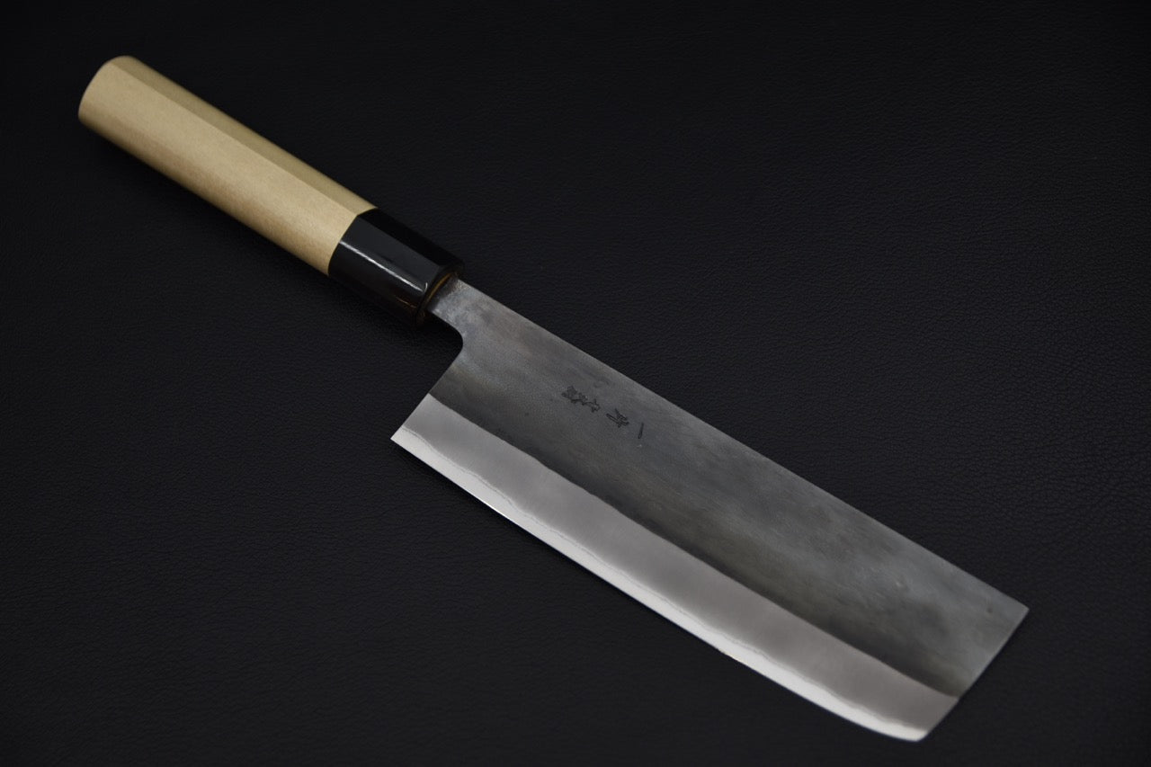 Hitohira TD Aogami #2 Kurouchi Nakiri 165mm Ho