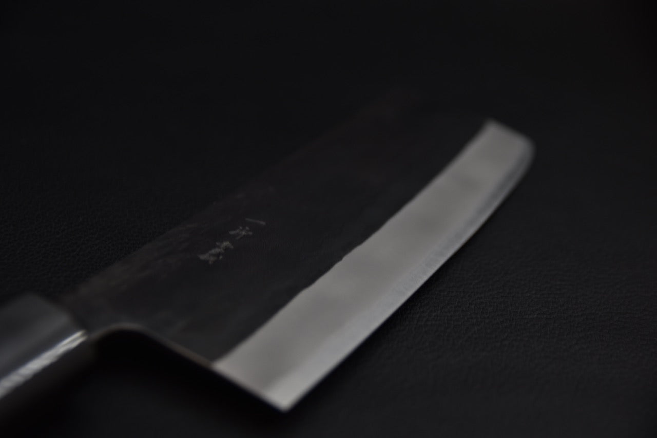 Hitohira TD Aogami #2 Kurouchi Nakiri 165mm Ho