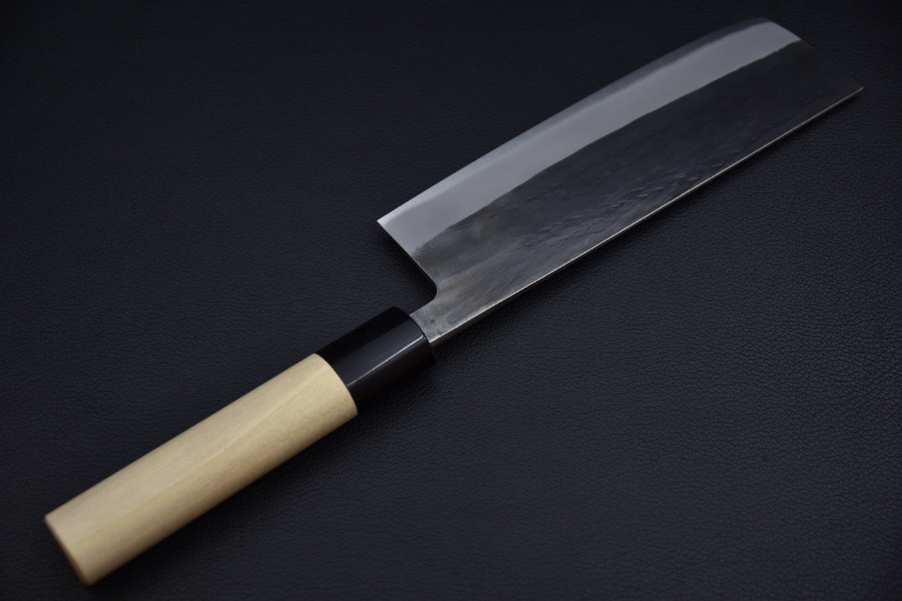 Hitohira TD Aogami #2 Kurouchi Nakiri 165mm Ho