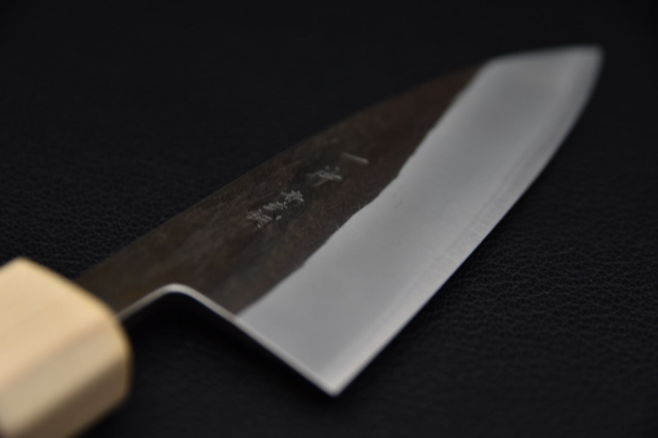 Hitohira TD Aogami #2 Kurouchi Petty 105mm Noyer