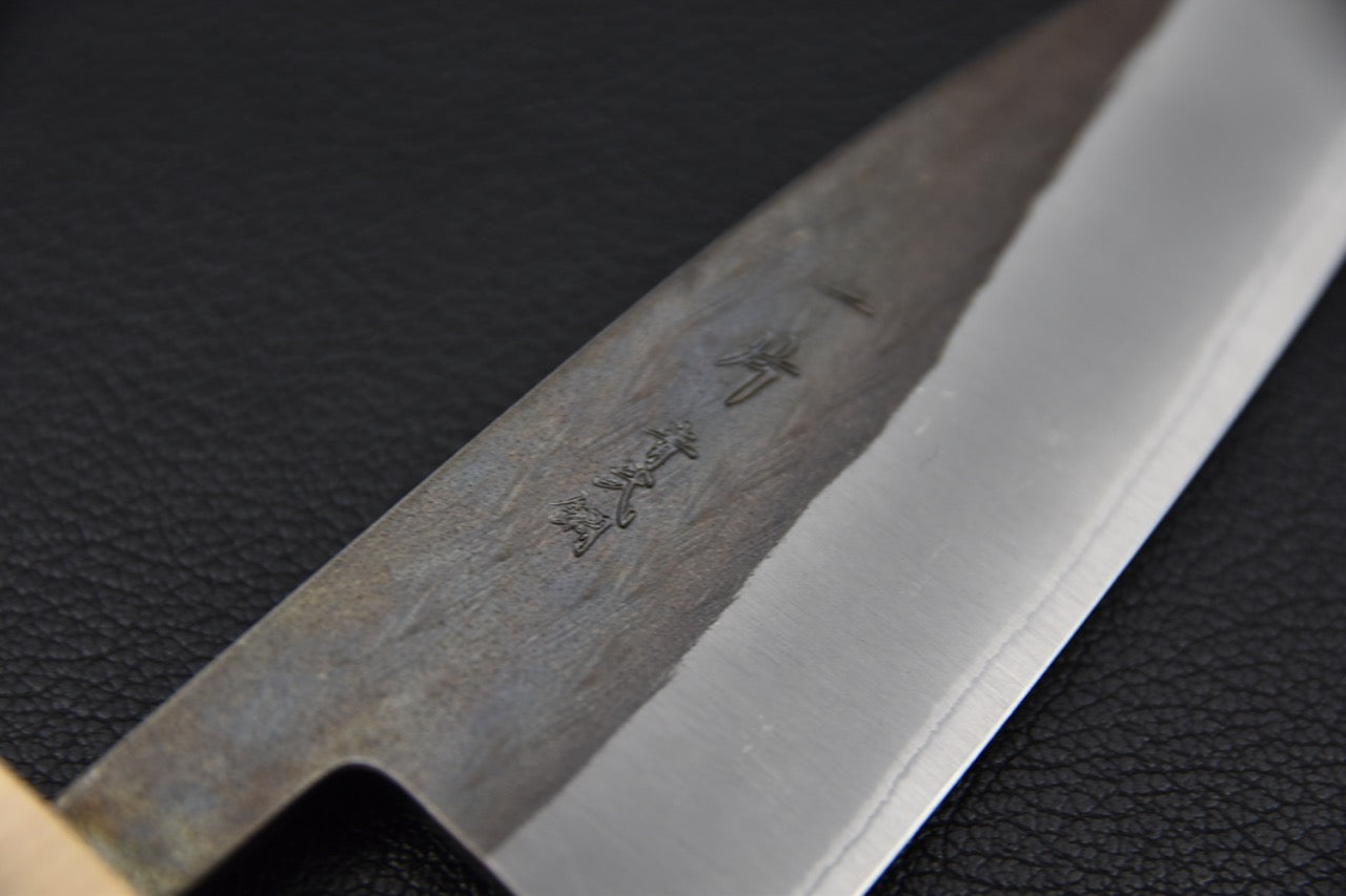 Hitohira TD Aogami #2 Kurouchi Petty 105mm Noyer