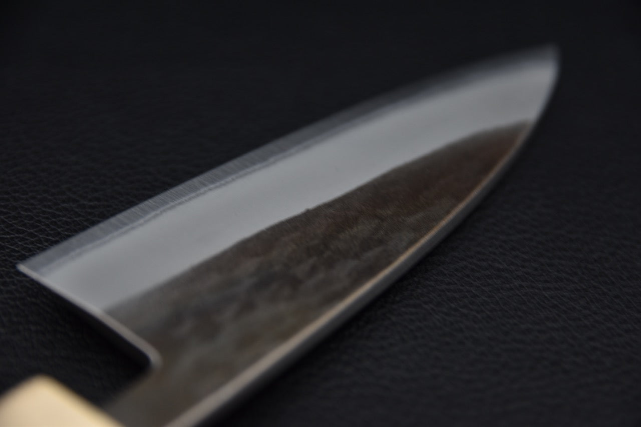 Hitohira TD Aogami #2 Kurouchi Petty 105mm Noyer