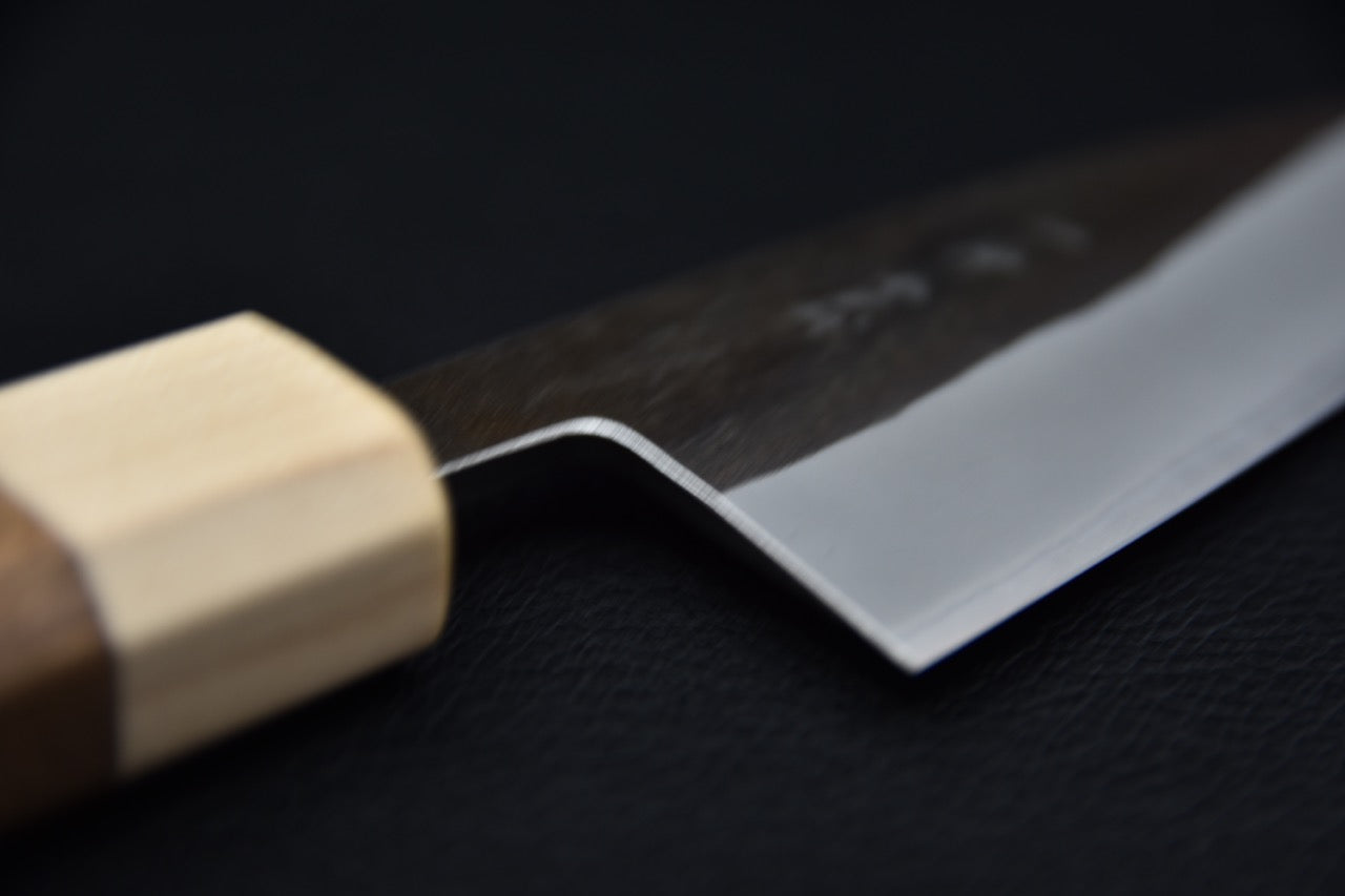 Hitohira TD Aogami #2 Kurouchi Petty 105mm Noyer