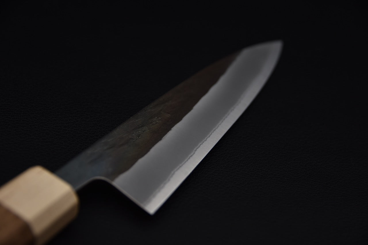 Hitohira TD Aogami #2 Kurouchi Petty 150mm Noyer