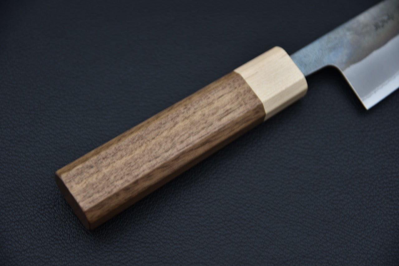 Hitohira TD Aogami #2 Kurouchi Petty 150mm Noyer