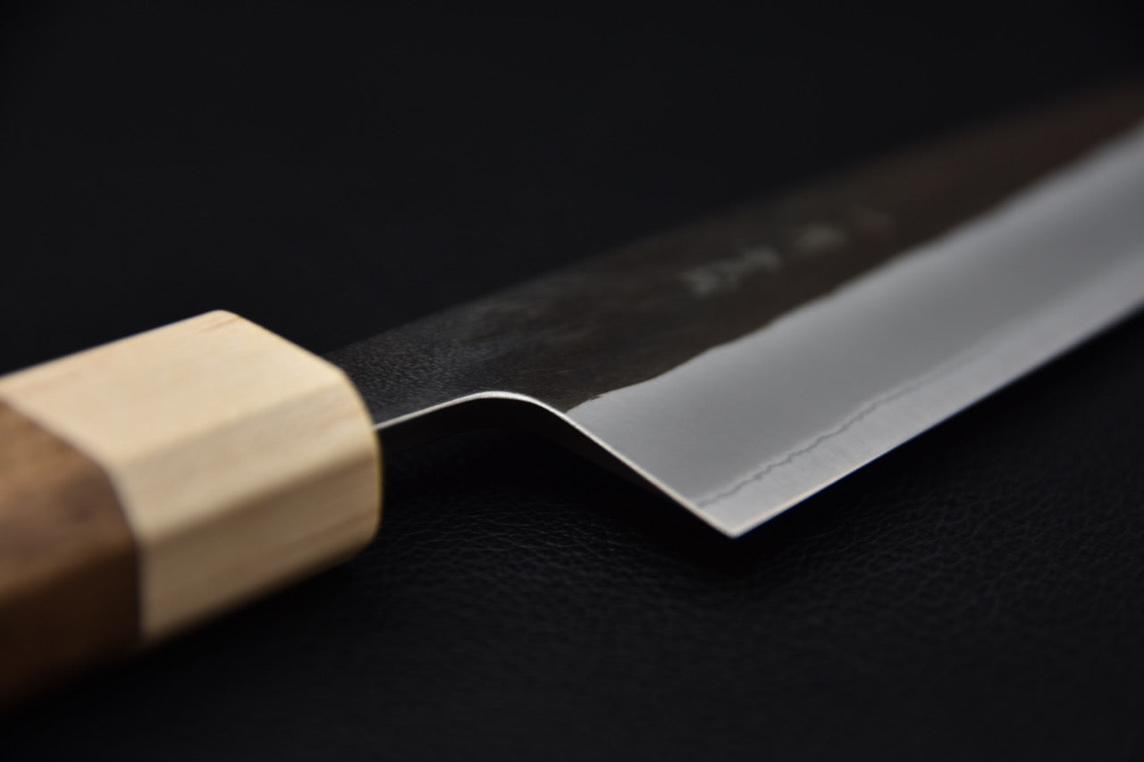 Hitohira TD Aogami #2 Kurouchi Petty 150mm Noyer