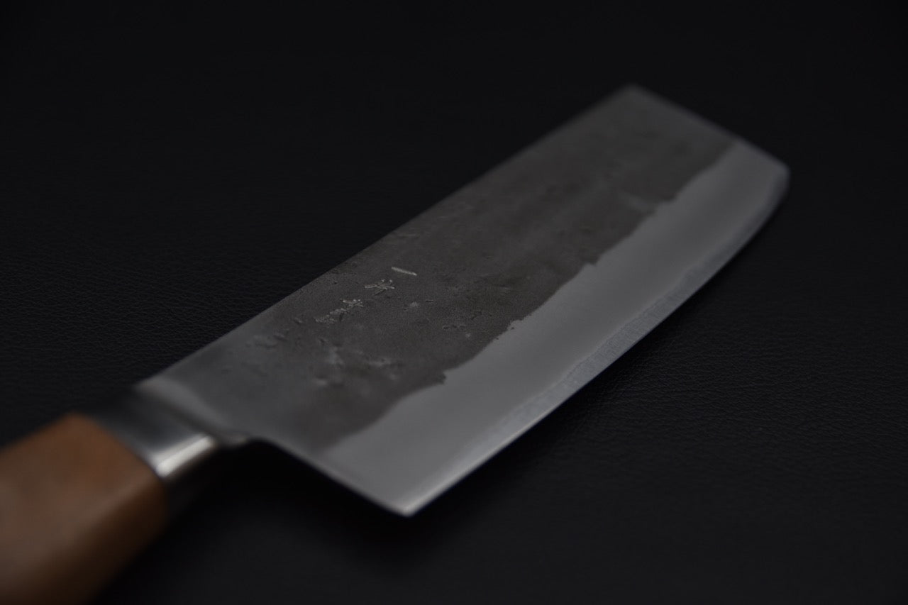 Hitohira TD Aogami #2 Nashiji Yo Nakiri 150mm Noyer