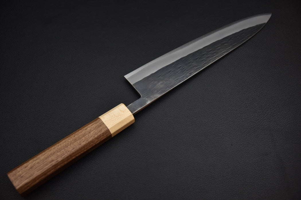 Hitohira TD Aogami #2 Kurouchi Gyuto 210mm Walnut