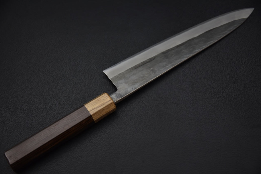 Hitohira TD Aogami #2 Kurouchi Gyuto 210mm Tagayasan