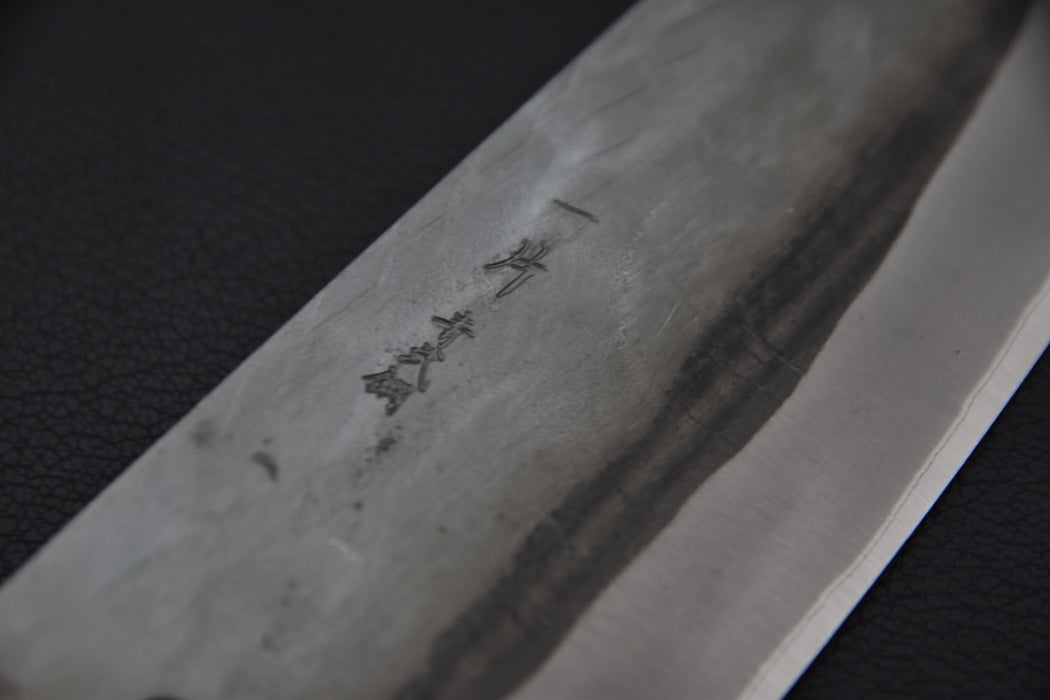 Hitohira TD Aogami #2 Kurouchi Santoku 165mm Ho