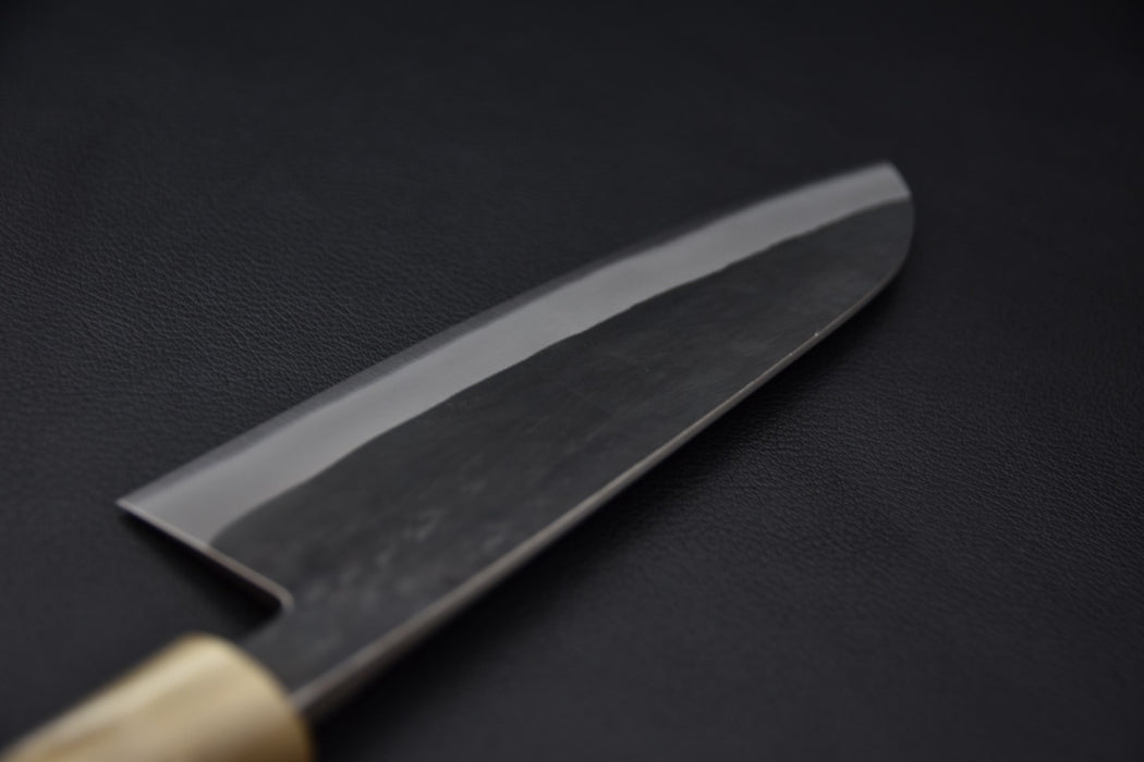 Hitohira TD Aogami #2 Kurouchi Santoku 165mm Ho