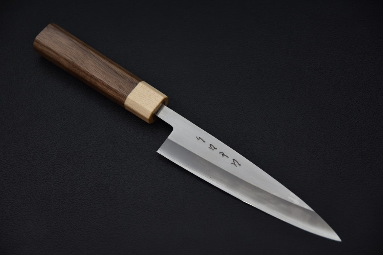 Hitohira TD SLD Migaki Petty 135mm Noyer
