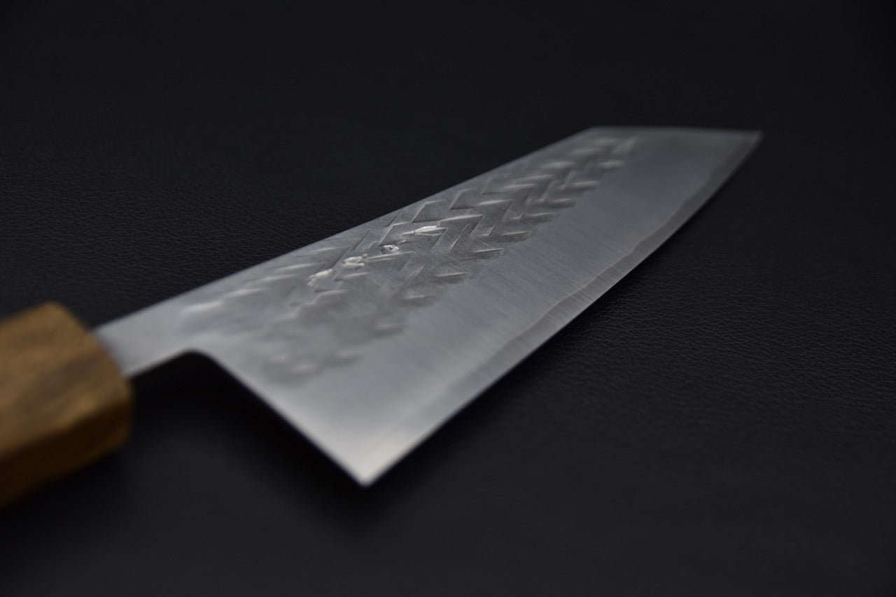 Hitohira TD SLD Tsuchime Bunka 170mm Chêne Laqué