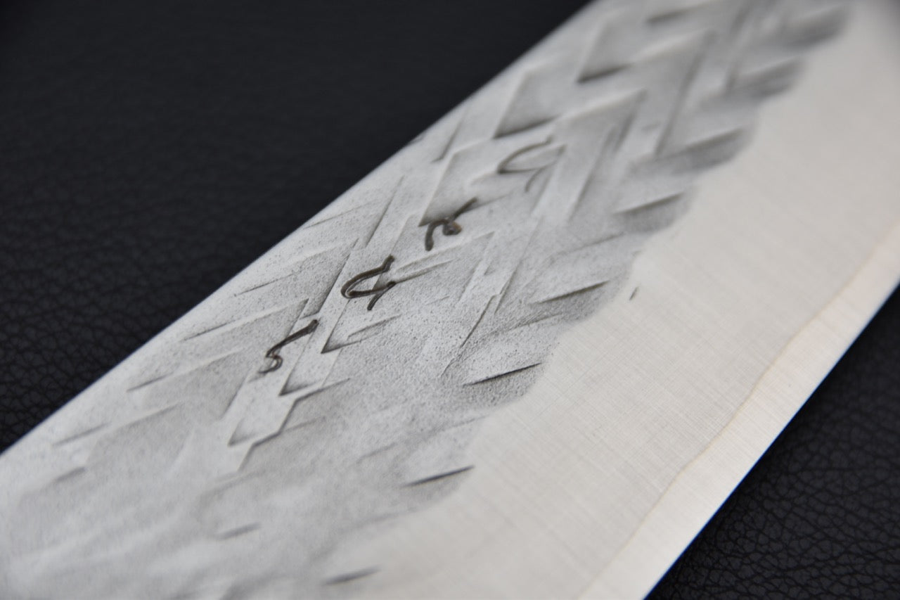 Hitohira TD SLD Tsuchime Bunka 170mm Chêne Laqué