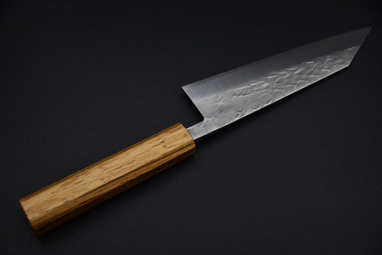 Hitohira TD SLD Tsuchime Bunka 170mm Chêne Laqué