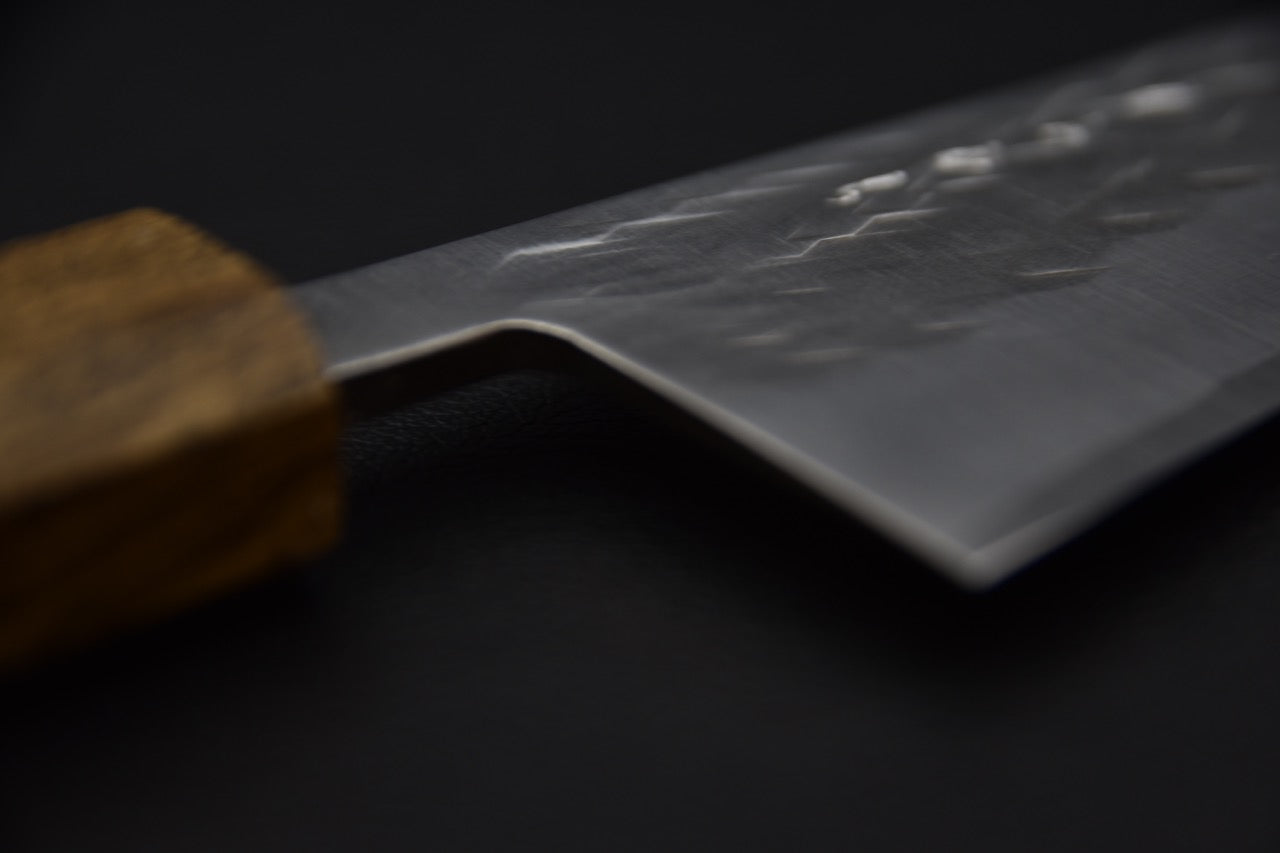 Hitohira TD SLD Tsuchime Bunka 170mm Chêne Laqué