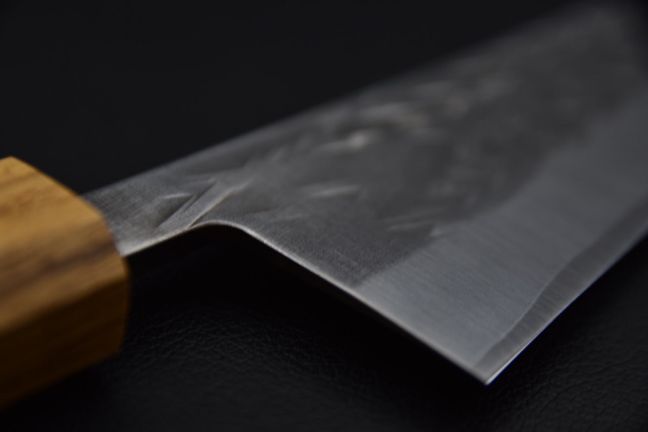 Hitohira TD SLD Tsuchime Bunka 170mm Chêne Laqué