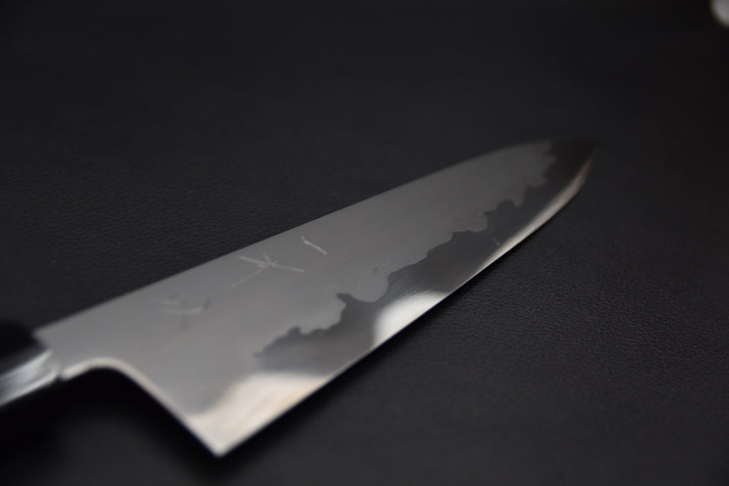 Hitohira Tanaka Izo Aogami #1 Gyuto 210mm Ziricote Handle