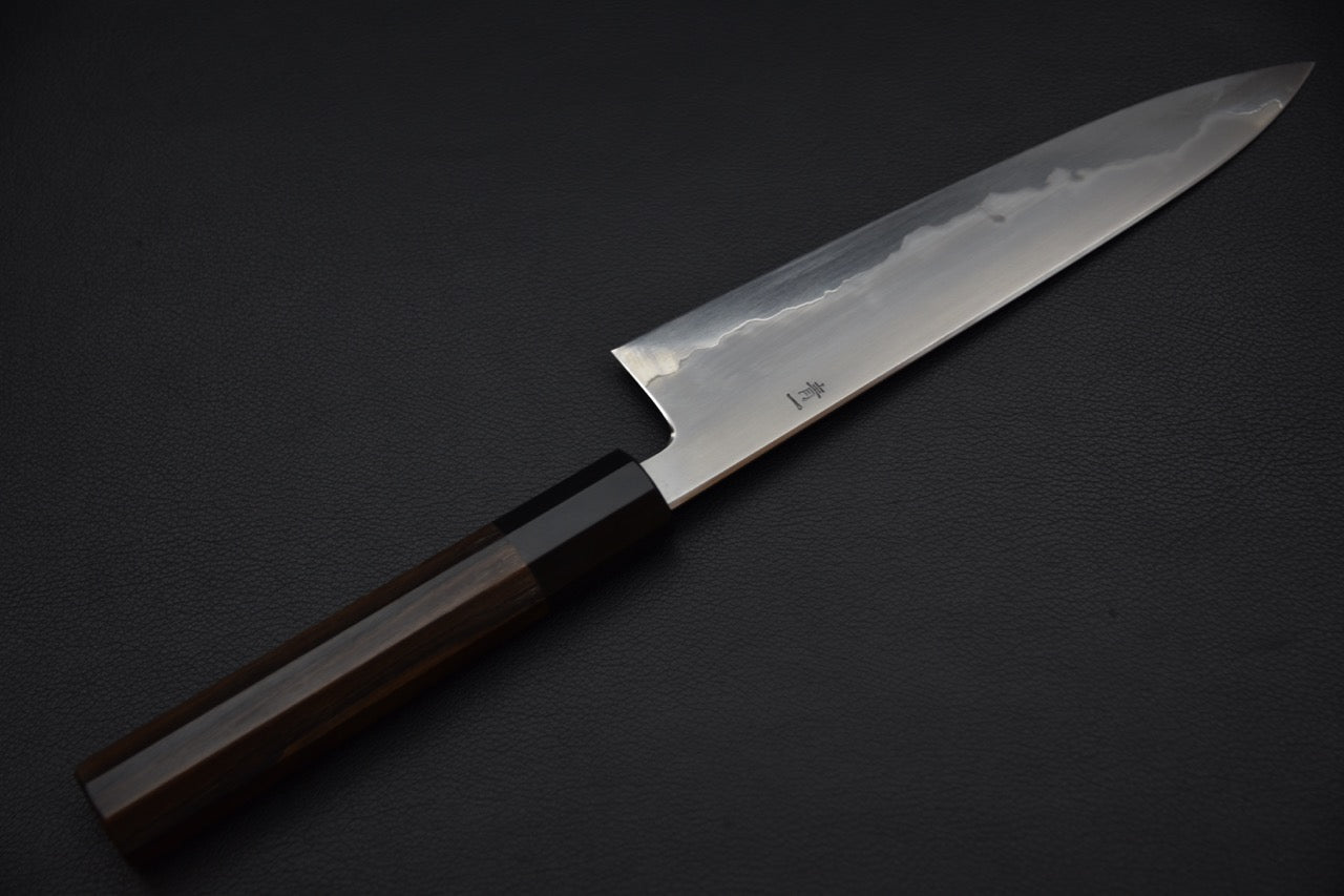 Hitohira Tanaka Izo Aogami #1 Gyuto 210mm Ziricote