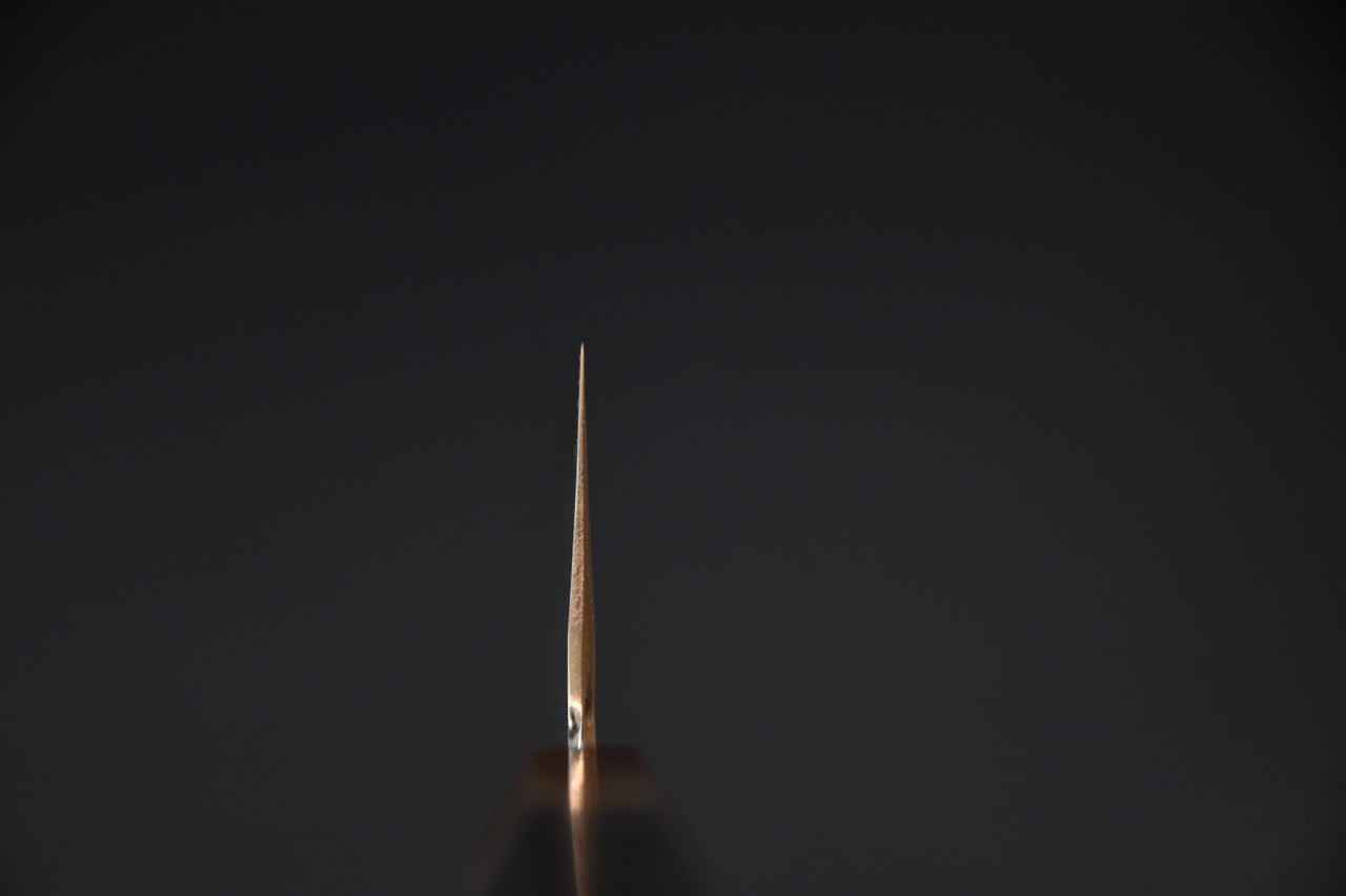 Hitohira Tanaka Kyuzo Aogami #1 Damascus Gyuto 240mm Ébène Taihei