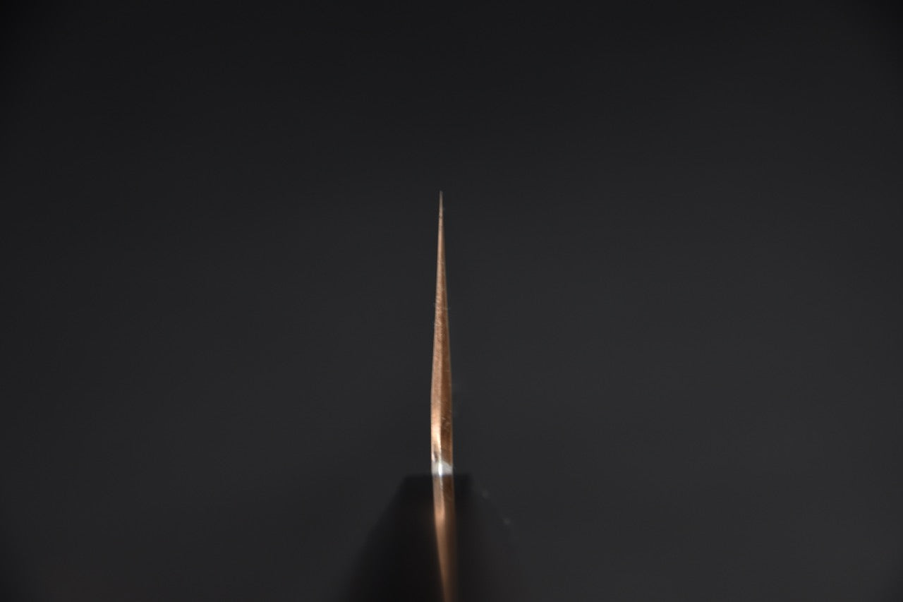 Hitohira Tanaka Kyuzo Aogami #1 Gyuto 240mm Taihei Makassar Ébène