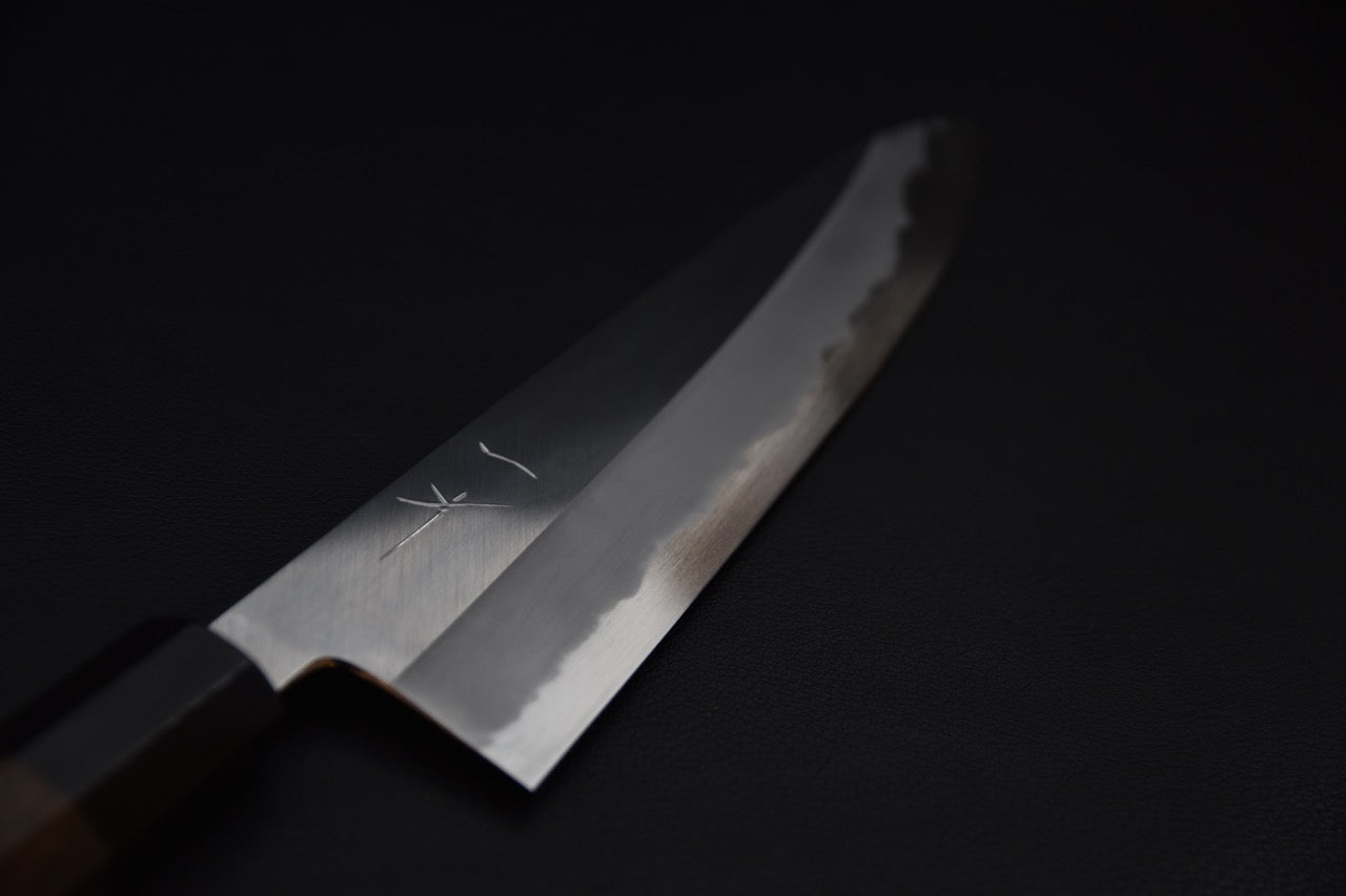 Hitohira Tanaka Kyuzo Aogami #1 Migaki Gyuto 240mm Ziricote