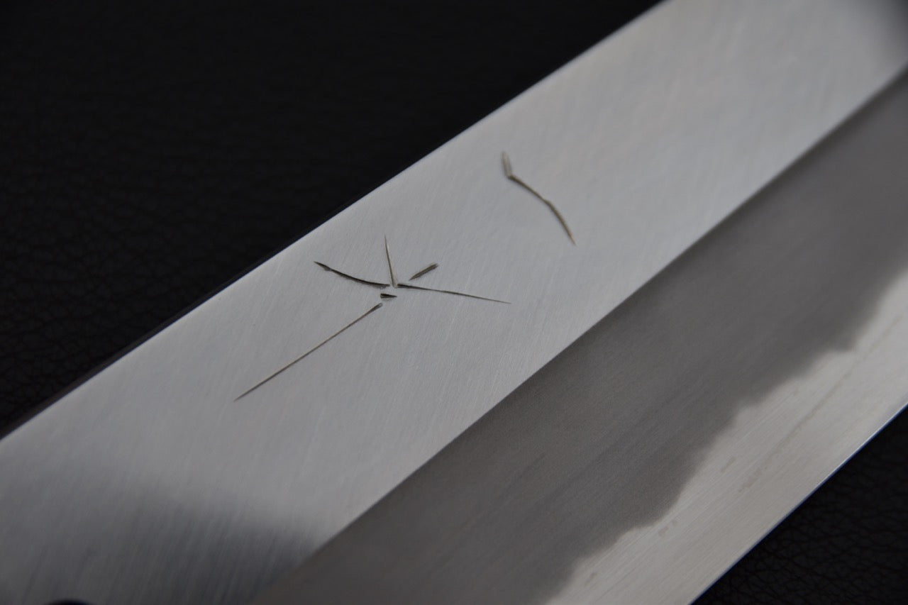 Hitohira Tanaka Kyuzo Aogami #1 Migaki Gyuto 240mm Ziricote