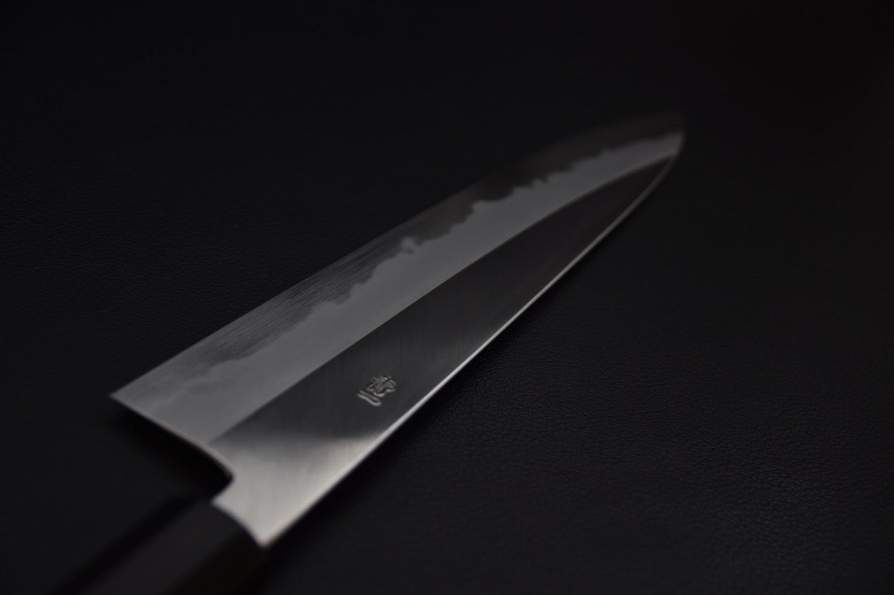 Hitohira Tanaka Kyuzo Aogami #1 Migaki Gyuto 240mm Ziricote