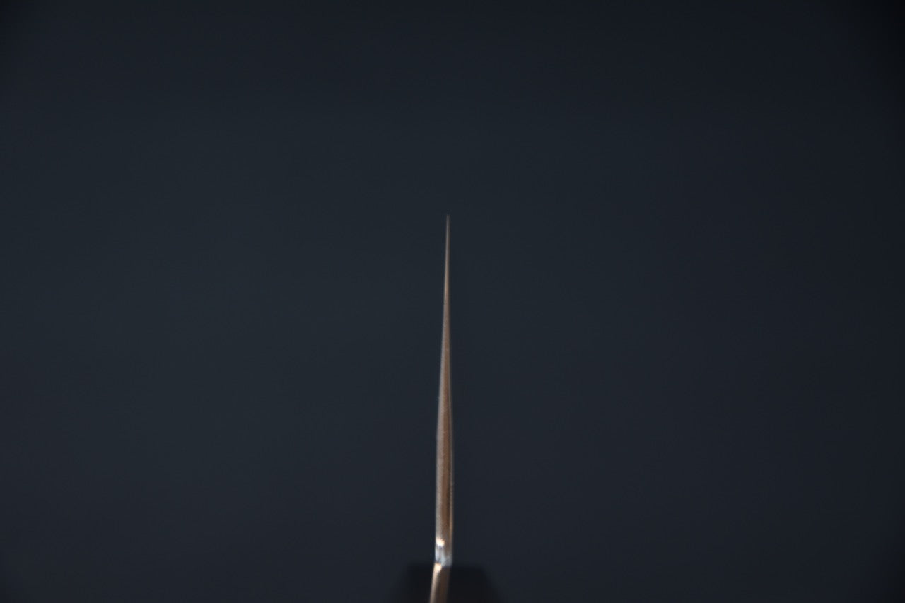 Vue du talon du Nakiri Hitohira Tanaka Kyuzo Aogami #1