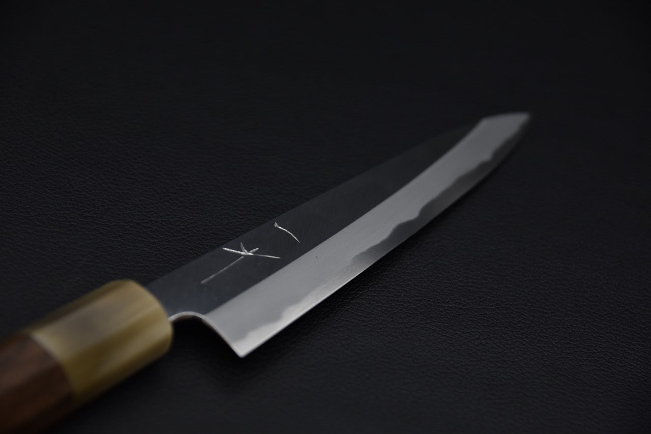 Hitohira Tanaka Kyuzo Aogami #1 Migaki Petty 150mm Ziricote